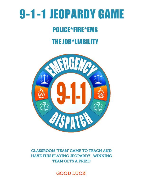 9-1-1 Jeopardy Fun Learning