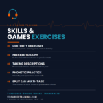 9-1-1 Skills & Games Exercises — Five-Exercise Set with Audio
